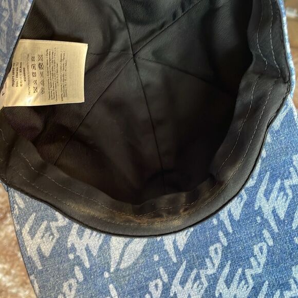 Denim hat Fendi